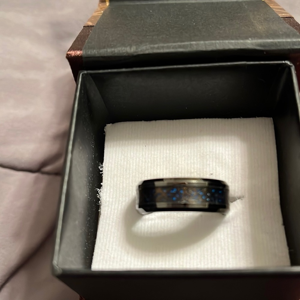 Males titanium ring